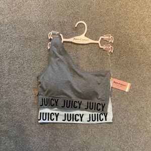 Juicy Couture, 1 Shoulder Sports Bra - 2 pack